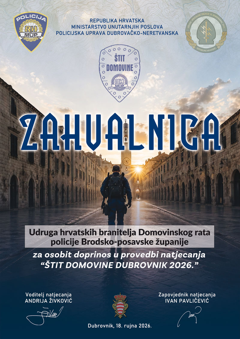 Zahvalnica udruga 2026